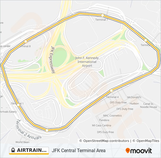 airtrain jfk gold Route: Schedules, Stops u0026 Maps - JFK Central 