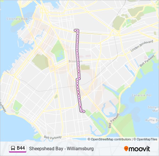 b44 Route Schedules, Stops & Maps Fulton St (Updated)