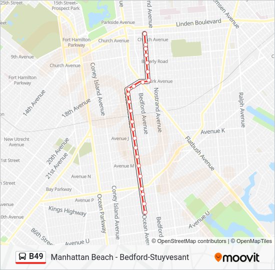 B49 Route Schedules Stops Maps Church Av Updated