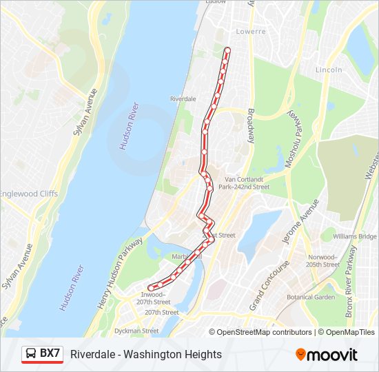 bx7 Route Schedules, Stops & Maps Isham St (Updated)