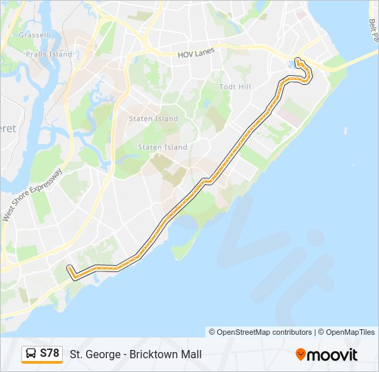 s78 Route: Schedules, Stops & Maps - Huguenot Luten Av (Updated)