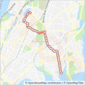 BX22 Route: Schedules, Stops & Maps - Bedford Park Paul Av-205 St