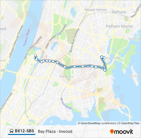 BX12SBS Route: Schedules, Stops & Maps - Select Bus Bay Plaza Co-Op ...