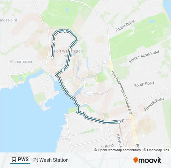 PWS Bus Line Map