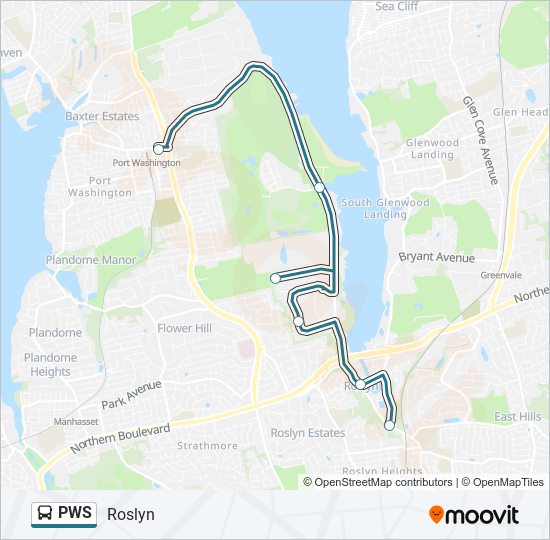 PWS bus Line Map