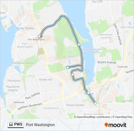 PWS bus Line Map