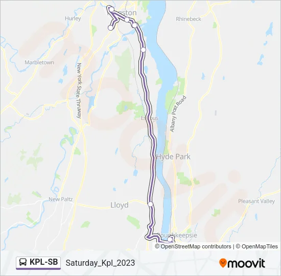 KPL-SB Bus Line Map