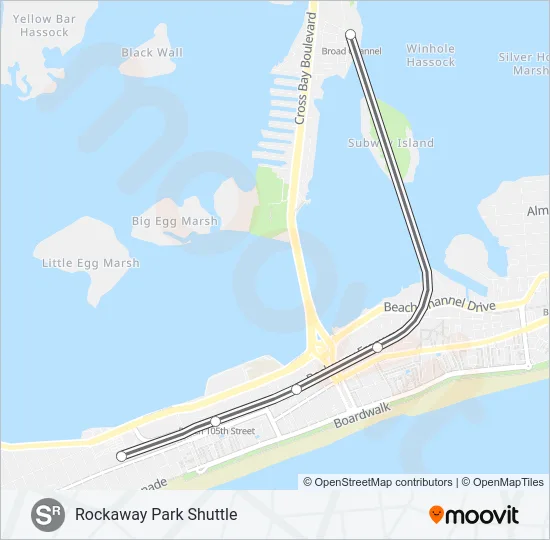 SR Subway Line Map