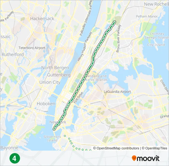4 Train Stops Manhattan 4 Route: Schedules, Stops & Maps - Uptown & The Bronx (Updated)