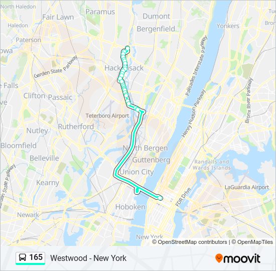 165 Route Schedules, Stops & Maps 165t Turnpike Express North