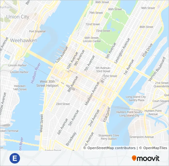 E Subway Line Stops E Route: Schedules, Stops & Maps - Downtown & Brooklyn (Updated)