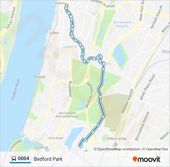 0004 Bus Line Map