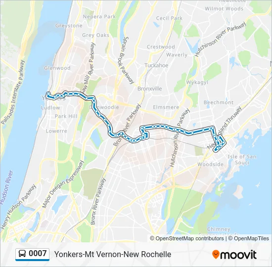 0007 Bus Line Map