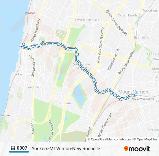 0007 Bus Line Map
