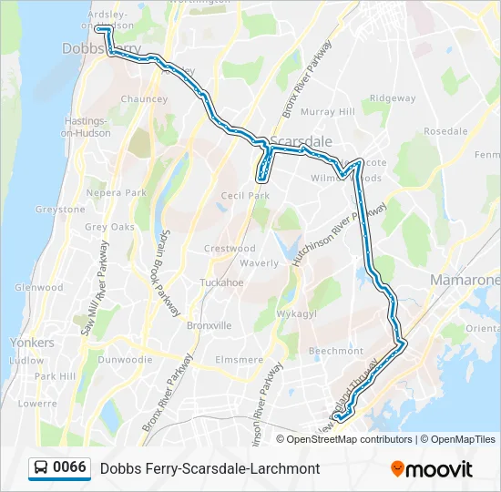0066 Bus Line Map