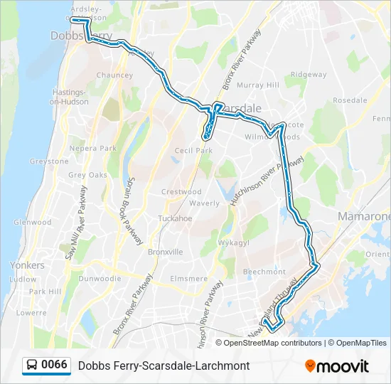 0066 Bus Line Map