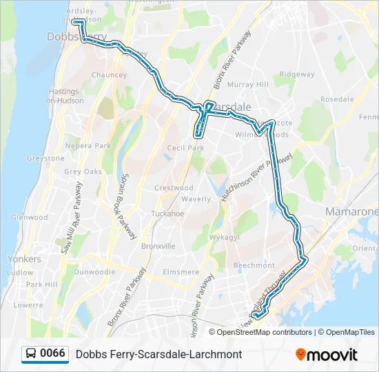 0066 Bus Line Map