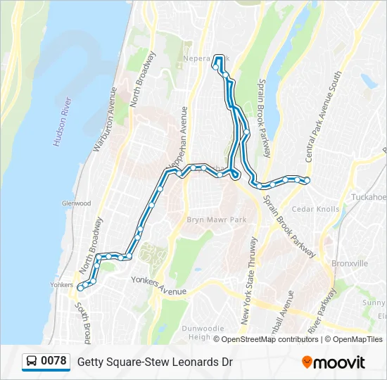 0078 Bus Line Map