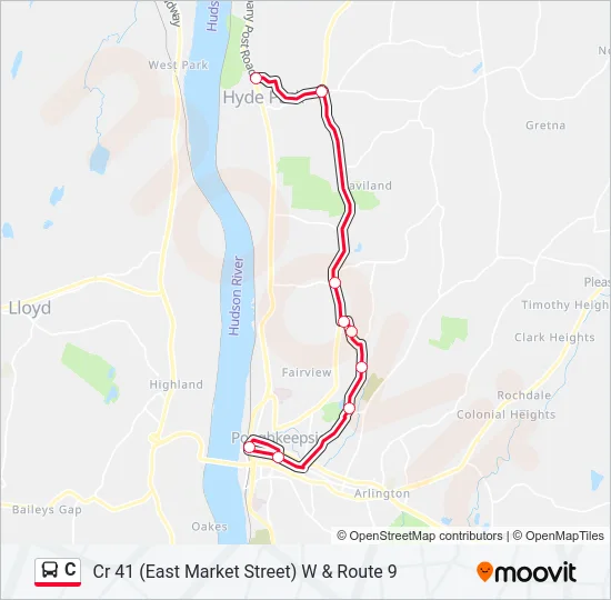 C  Line Map