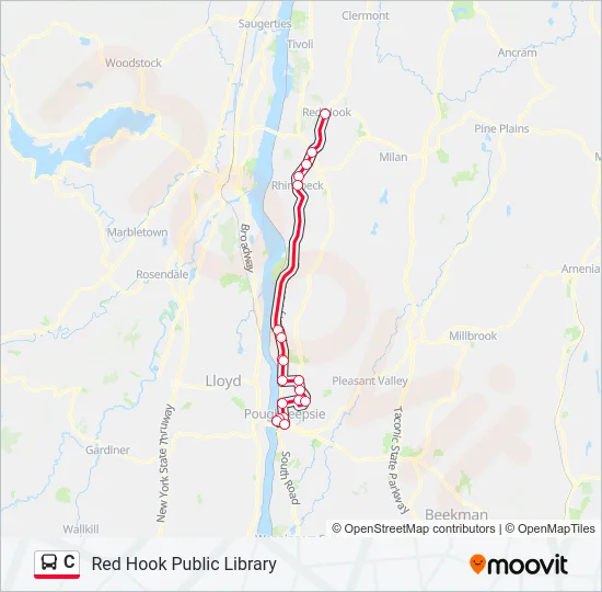 C  Line Map