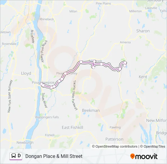 D  Line Map