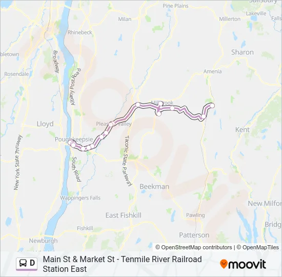 D  Line Map