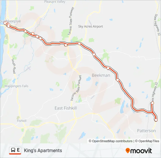 E  Line Map