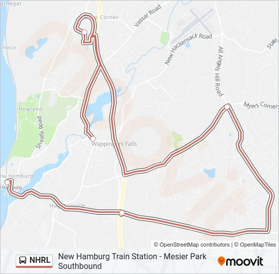 NHRL  Line Map