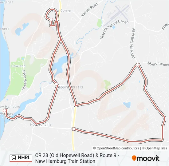 NHRL  Line Map
