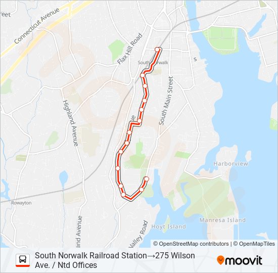 wheels rte 10 Route Schedules, Stops & Maps South Norwalk Railroad