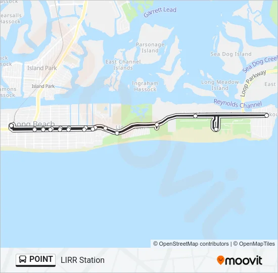 POINT Bus Line Map