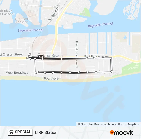 SPECIAL Bus Line Map