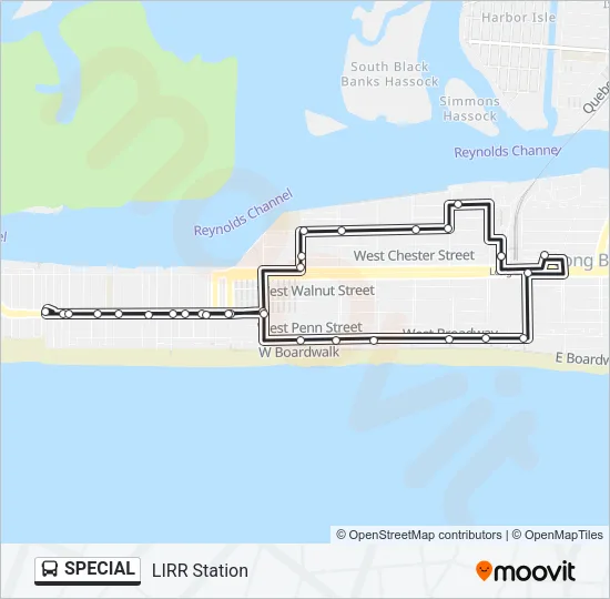 SPECIAL Bus Line Map