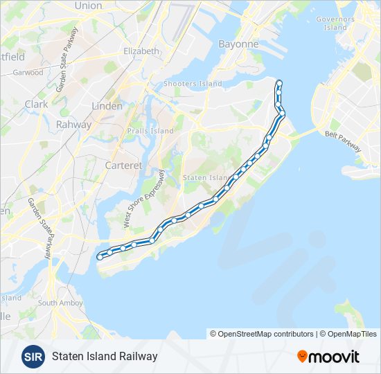 Mapa de SIR de metro