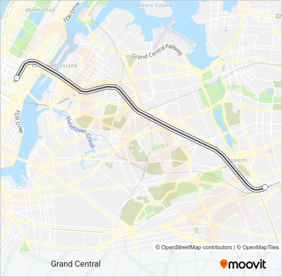 CITY TERMINAL ZONE Train Line Map