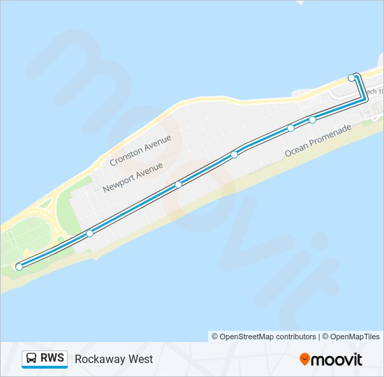 RWS bus Line Map