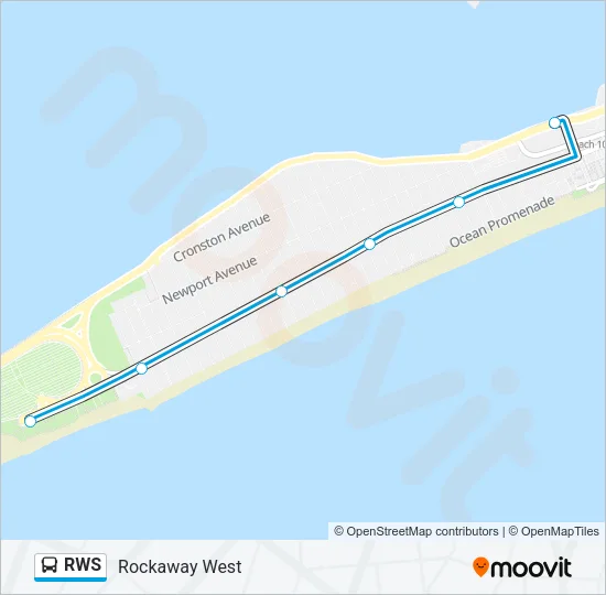 RWS Bus Line Map