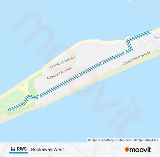 RWS Bus Line Map