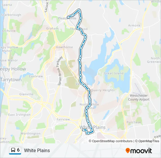 6 Bus Line Map