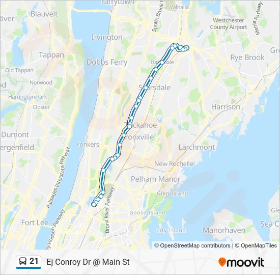 21 Route: Schedules, Stops & Maps - Ej Conroy Dr @ Main St (Updated)