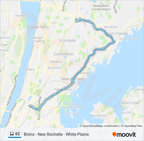 62 Route: Schedules, Stops & Maps - Express - White Plains (Updated)