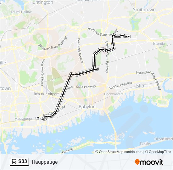 s23 Route: Schedules, Stops & Maps - Walt Whitman Mall (Updated)