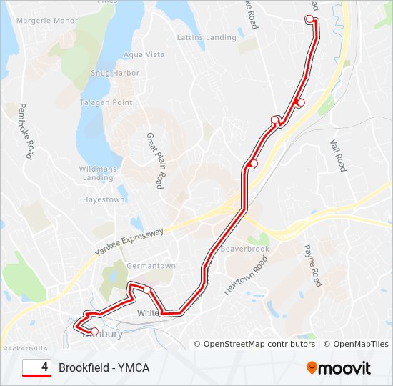 4 bus Line Map