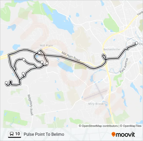 10 Bus Line Map