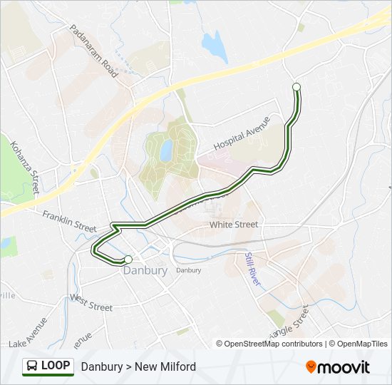 LOOP bus Line Map