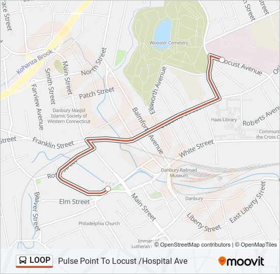 Mapa de LOOP de autobús