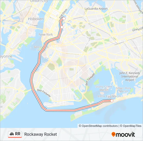 RR Ferry Line Map