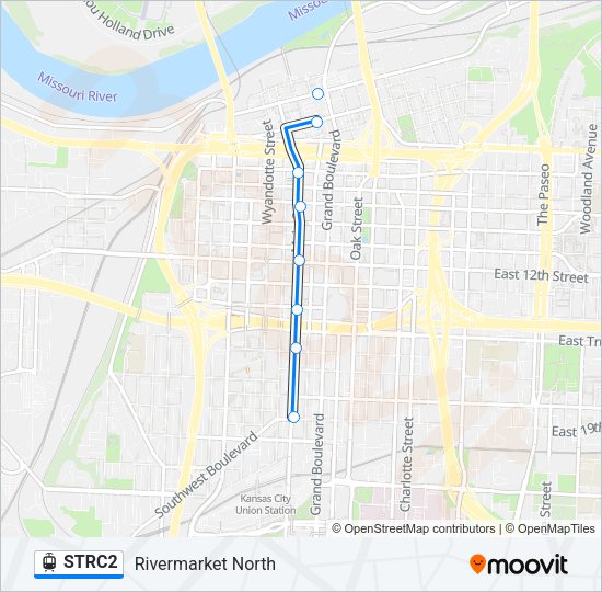 STRC2 Light Rail Line Map