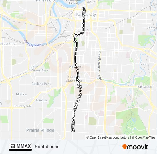 MMAX bus Line Map