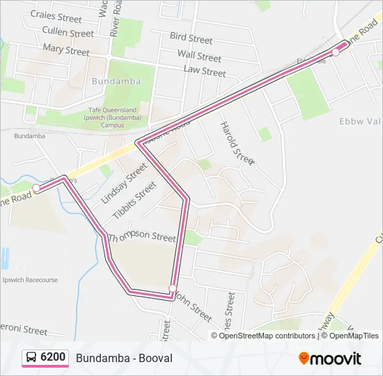 6200 Bus Line Map